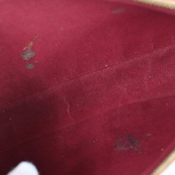 AUTHENTICITY GUARANTEED LOUIS VUITTON Pochette Accessoires Hand Bag - Picture 12 of 15